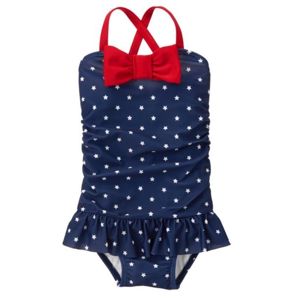 Gymboree Other - Gymboree Toddler Girl Gym Navy Star Swimsuit 5T Gymboree Other - Gymboree Toddler Girl Gym Navy Star Swimsuit 5T